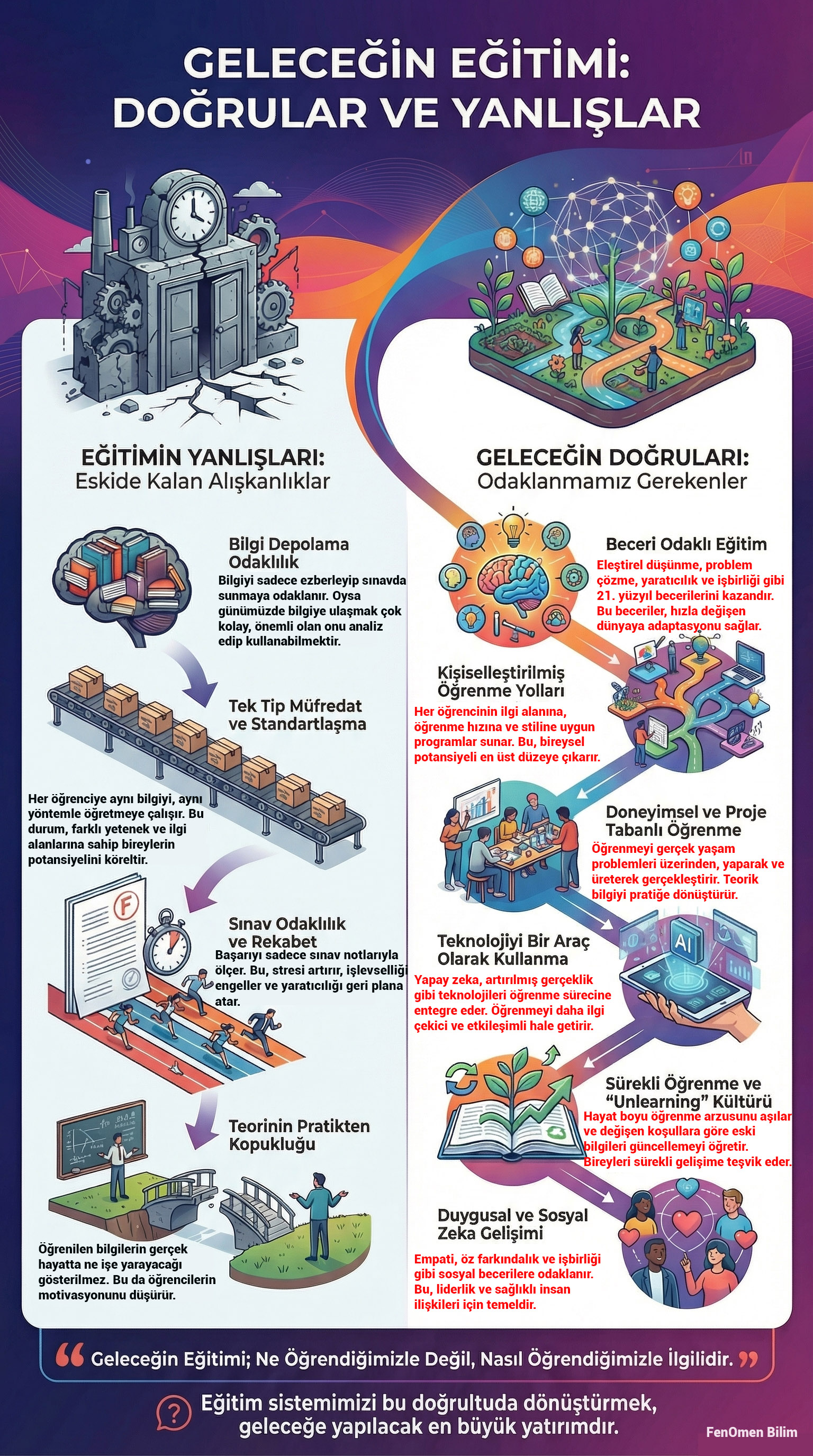 Gelecek için Nasıl bir Eğitim - Gönderi görseli